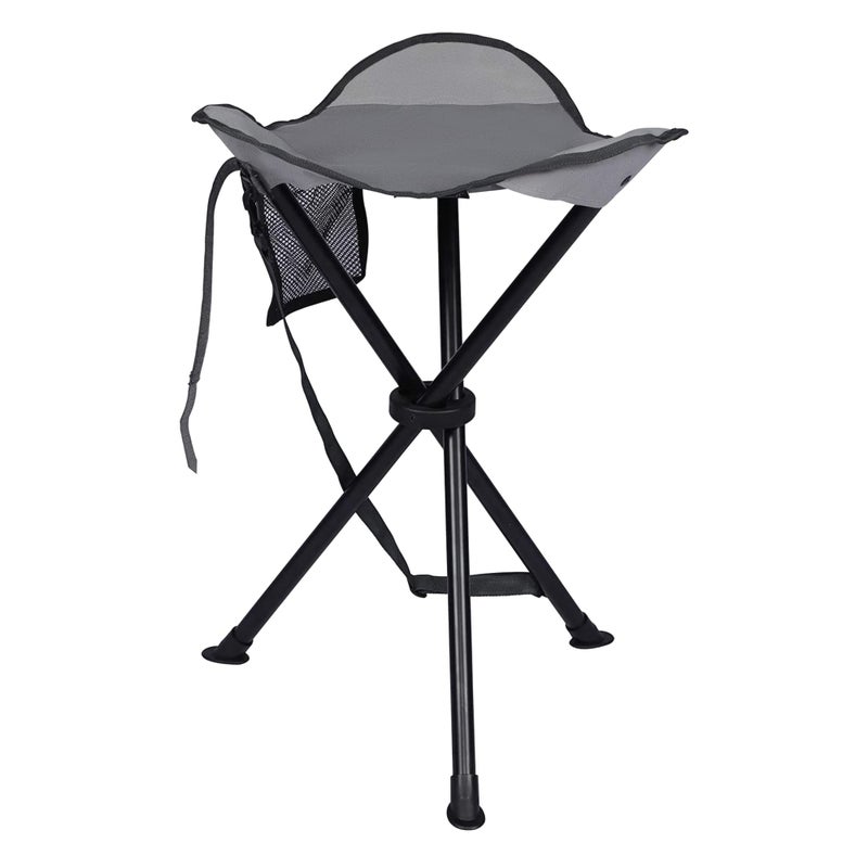 Portal Tall Folding Tripod Stool for Outdoor Camping Walking Hunting Hiking Fishing Travel, Support 225 lbs - Image 1